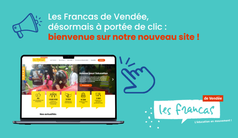 Annonce nouveau site internet Vendée