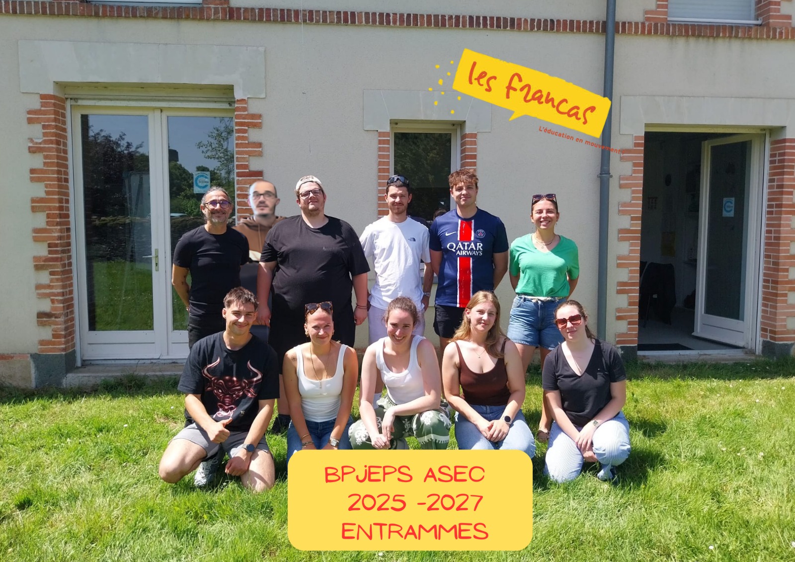 Départ en ERASMUS du groupe BPJEPS d'ENTRAMMES